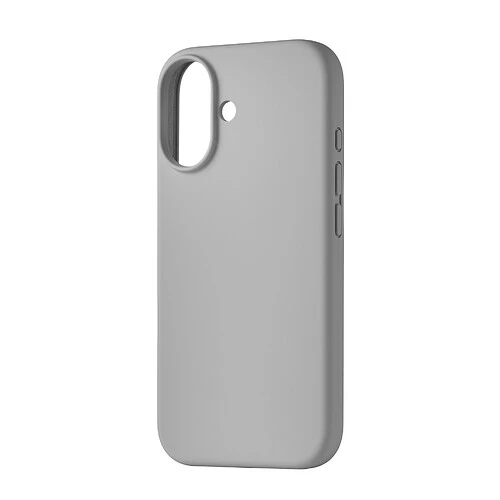 Чехол защитный uBear Touch Mag Case для iPhone 17, MagSafe совместимый, силикон, софт-тач, светло-серый