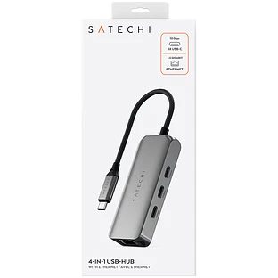 Хаб Satechi 4-In-1 USB-C Hub With 2.5 Gigabit Ethernet