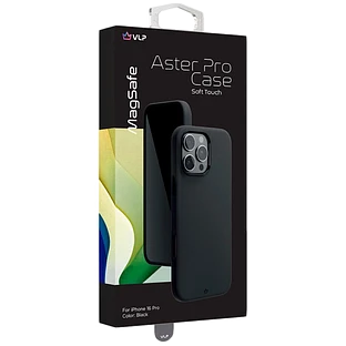 Чехол защитный VLP Aster Pro Case с MagSafe для iPhone 16 Pro, черныйЧехол защитный VLP Aster Pro Case с MagSafe для iPhone 16 Pro, черный