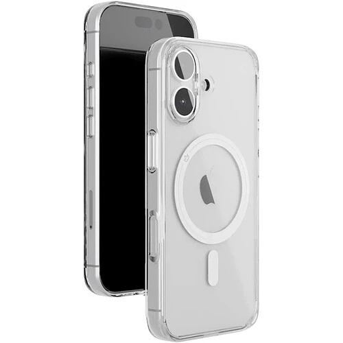 Чехол защитный VLP Diamond Case с MagSafe для iPhone 16 прозрачный