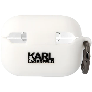 Чехол LAGERFELD NFT 3D Белый для AirPods Pro (Gen2)