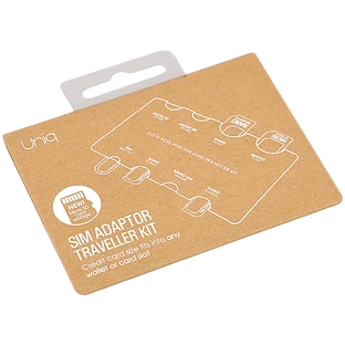 UNIQ Адаптер для SIM-карт Traveller 7 в 1