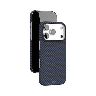 Чехол защитный VLP Kevlar Case с MagSafe для iPhone 17 Pro, синий