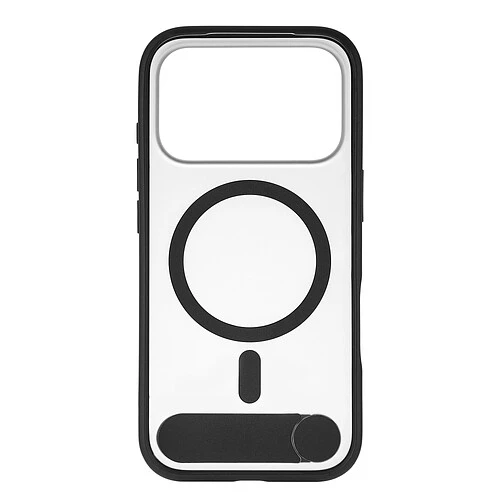 Чехол защитный uBear Stand 360° Mag Case для iPhone 17 Pro, MagSafe совместимый, силикон, софт-тач, черный