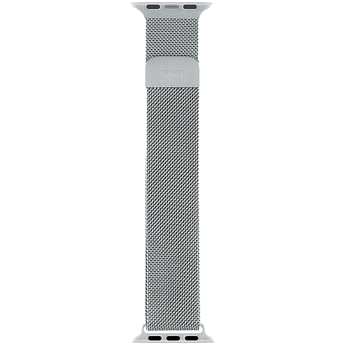Ремешок uBear Spark для Apple Watch M/L (42, 44, 45, 49 мм), стальной, серебристый