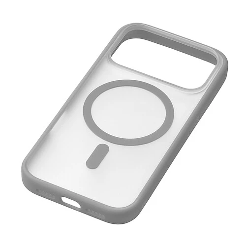 Чехол защитный uBear Cloud Mag Case для iPhone 17 Pro Max, MagSafe совместимый, усиленный, силк-тач, серый