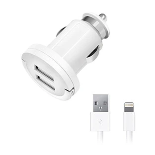 DEPPA Автомобильное зарядное устройство 2 USB 3.4A