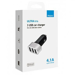 DEPPA Автомобильное зарядное устройство