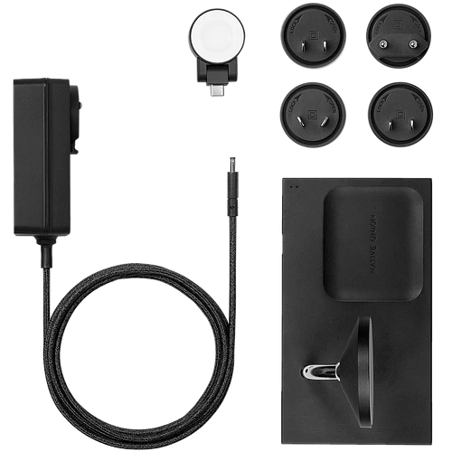 SNAP MAGNETIC 3-IN-1 Беспроводное зарядное устройство, 3 в 1, цвет: черный