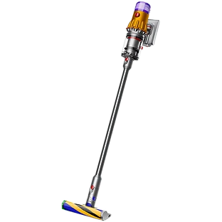 DYSON V12 Detect Slim Absolute Беспроводной пылесос, Желтый/Никель