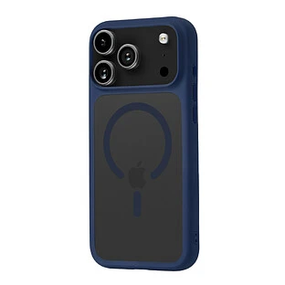 Чехол защитный uBear Shade Case для iPhone 17 Pro Max, MagSafe совместимый, усиленный, силк-тач, синий