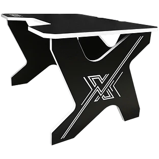 GENERIC COMFORT Gaming table Gamer Mini Seven/DS/NB, Чёрный/Белый