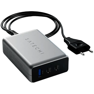 Сетевое зарядное устройство Satechi Compact Charger GaN Power. Ports: USB Type-C 100W