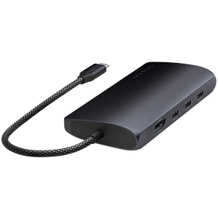 Адаптер Satechi USB-C Multiport Adapter 8K With Ethernet V3, Midnight