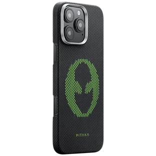 Чехол Pitaka Aries Tactile Woven Case for iPhone 16 Pro Max Alien KI1601ALP