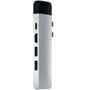 Хаб-адаптер Satechi Type-C Pro Hub Adapter with Ethernet, Silver