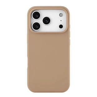 Чехол защитный uBear Touch Mag Case для iPhone 17 Pro, MagSafe совместимый, силикон, софт-тач, латте