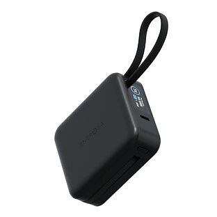 Аккумулятор внешний Energea MagPac MINI Plus, 10000 mAh Magnetic wireless 15W + С 20W +2 C cables and Display Black