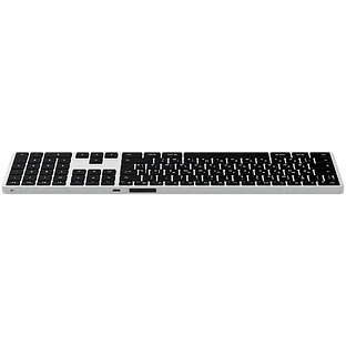 Беспроводная клавиатура Satechi Slim X3 Bluetooth Keyboard-RU. Раскладка - Русская. Цвет: серебристы