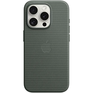 Чехол APPLE FineWoven Case с MagSafe Evergreen для iPhone 15 Pro Max