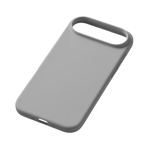 Чехол защитный uBear Touch Mag Case для iPhone Air, MagSafe совместимый, силикон, софт-тач, светло-серый