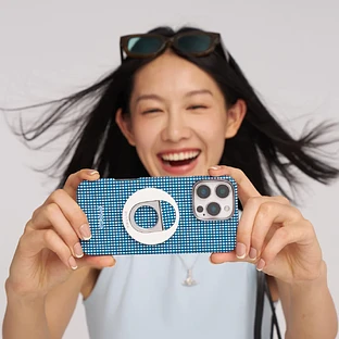 Чехол Pitaka Ultra-Slim Case for iPhone 16 Pro Max Ocean Blue KI1602POCE