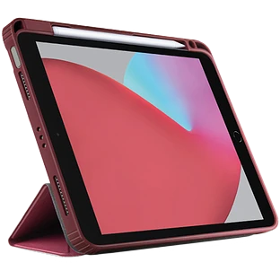 Обложка Smart Folio UNIQ MOVEN  Maroon Red для iPad (7-го, 8-го и 9-го поколения)