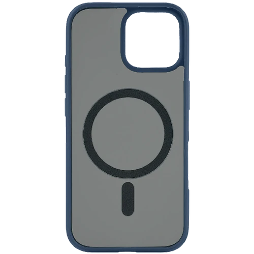 Чехол защитный uBear Cloud Mag Case iPhone 16 Pro Max, силк-тач, темно-синий