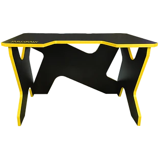 GENERIC COMFORT Gaming table Gamer Mini Seven/DS/NB, Чёрный/Желтый