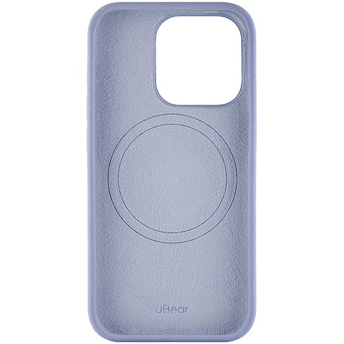 Чехол защитный uBear Touch Mag Case  iPhone 15 Pro  MagSafe  силикон  лавандовый