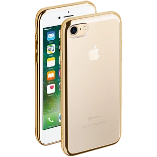 Защитный чехол DEPPA Gel Plus Золотой для iPhone SE (2-го поколения)/8/7