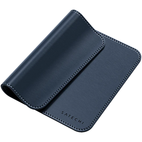 SATECHI , СинийVegan-Leather Premium Mouse Pad