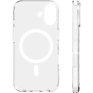Чехол защитный VLP Diamond Case с MagSafe для iPhone 16 прозрачный