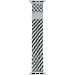 Ремешок uBear Spark для Apple Watch M/L (42, 44, 45, 49 мм), стальной, серебристый