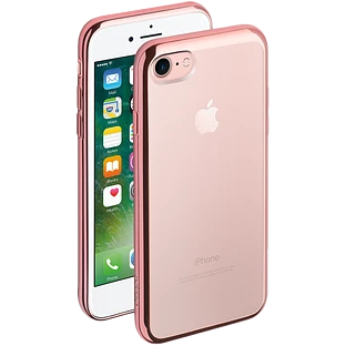 Защитный чехол DEPPA Gel Plus Pink Gold для iPhone SE (2-го поколения)/8/7