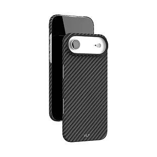 Чехол защитный VLP Kevlar Case с MagSafe для iPhone Air, черный