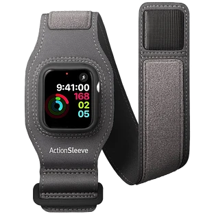 Cпортивный чехол на руку Twelve South Action Sleeve для Apple Watch 44mm. Цвет: серый