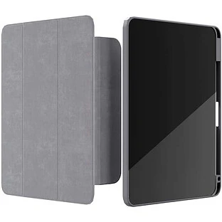 Чехол защитный "vlp" Split Folio для iPad Pro M4 (11''), серый