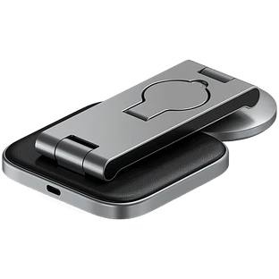 Беспроводное зарядное устройство-подставка Satechi 3-in-1 Foldable Qi2 Wireless Charging Stand