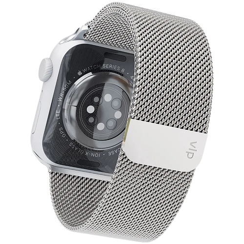 Ремешок из нержавеющей стали VLP для Apple Watch 42/44/45, шампань