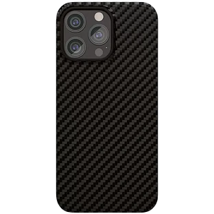 Чехол защитный  vlp  Kevlar Case с MagSafe для iPhone 15 Pro  черный