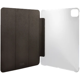 Обложка Smart Folio LAGERFELD Saffiano Karl head  Серебристая для iPad Pro 11-inch (4th поколение)/Pro 11 дюймов (3-го поколения)