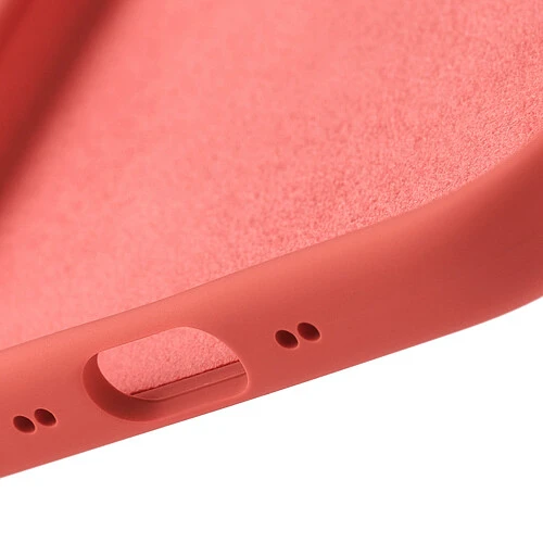 Чехол защитный uBear Touch Mag Case для iPhone Air, MagSafe совместимый, силикон, софт-тач, коралловый