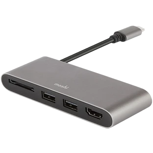 Мультимедийный адаптер MOSHI USB-C