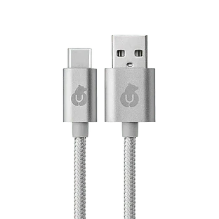 Зарядный кабель CORD USB-C to USB-A Cable, 1,2м, Серый