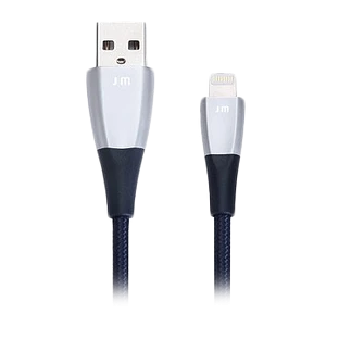 JUST MOBILE Кабель-переходник с USB на Lightning ZinCable