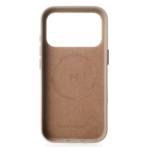 Чехол для смартфона Magssory Eco-Leather Case для iPhone 17 Pro Latte (CLT044L)