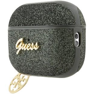 Чехол GUESS Glitter flakes  Зеленый для AirPods Pro (Gen2)
