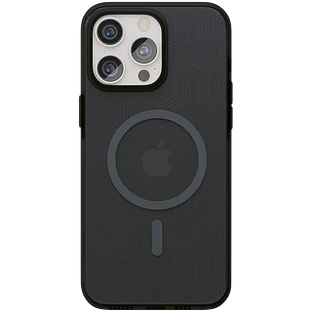 Чехол защитный VLP Armor Case с MagSafe для iPhone 15 ProMax  черный