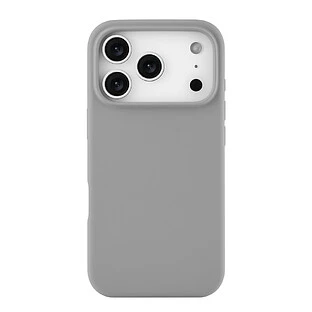 Чехол защитный uBear Touch Mag Case для iPhone 17 Pro, MagSafe совместимый, силикон, софт-тач, светло-серый